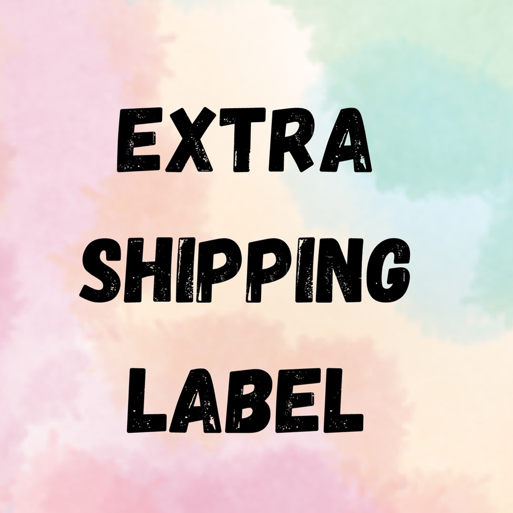 Extra Shipping Label